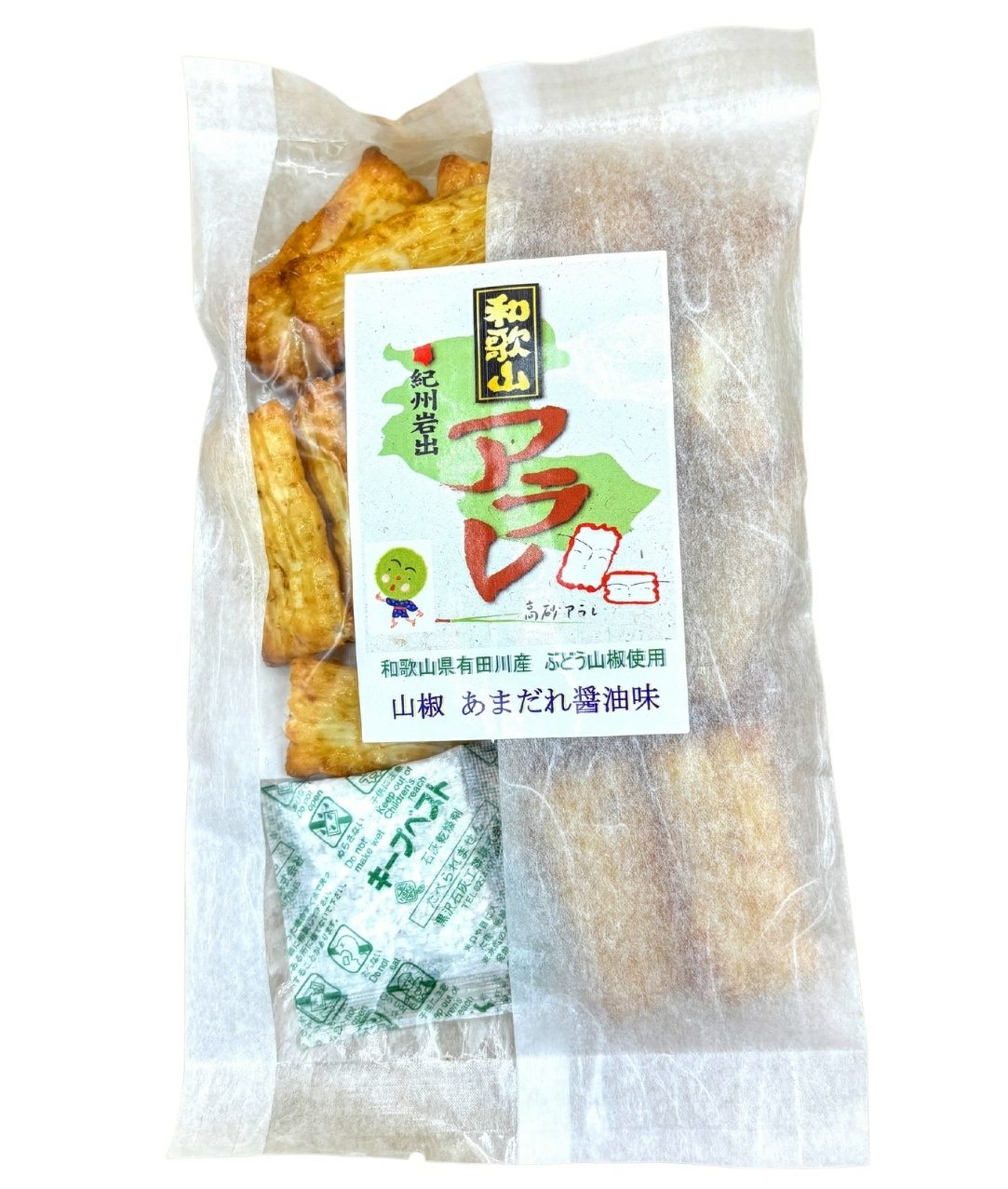 和歌山アラレ 山椒甘だれ味 | 高砂アラレ
